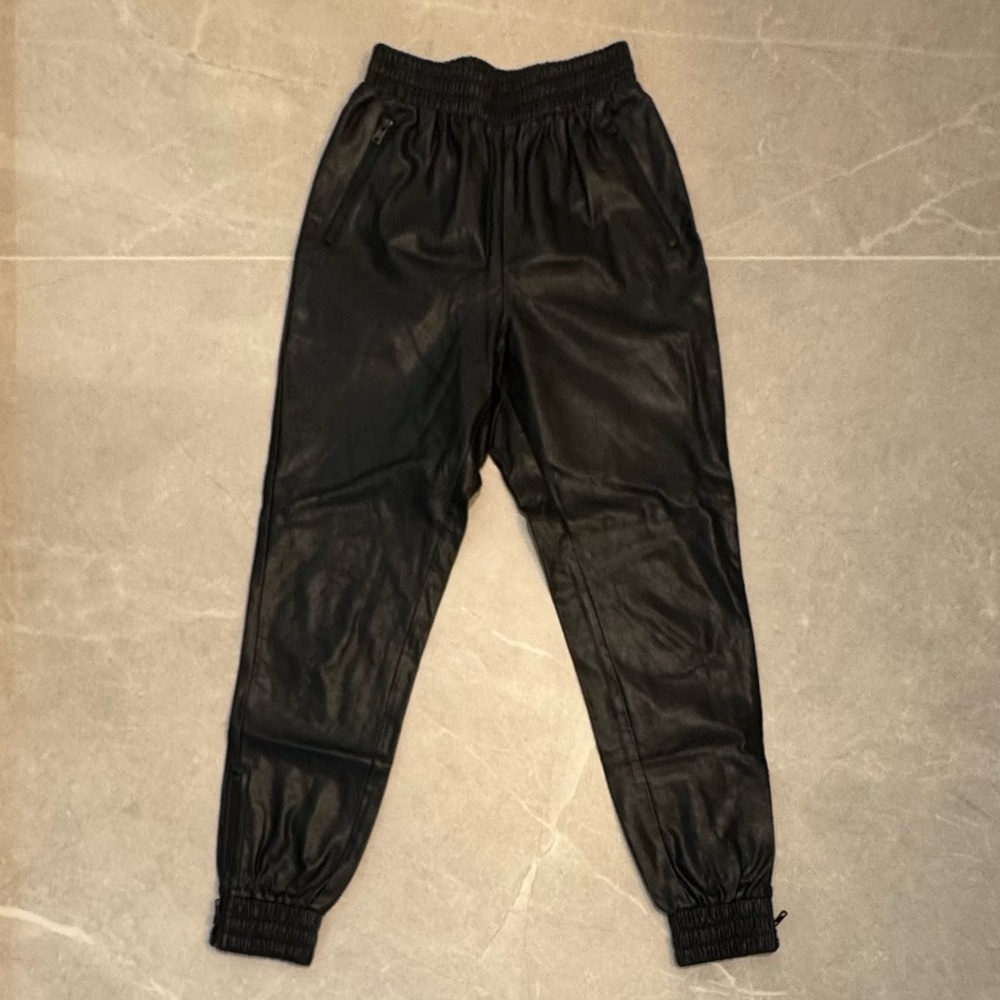 Superdown Black Track Pants - Picture 5 of 5